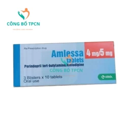 Amlessa 4mg/5mg Tablets - Thuốc điều trị bệnh tăng huyết áp hiệu quả