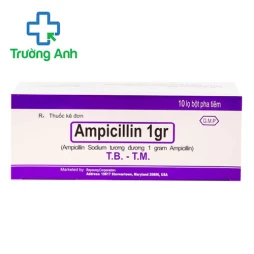 Ampicillin 1gr Mỹ - Thuốc điều trị các bệnh nhiễm khuẩn thông thường hiệu quả