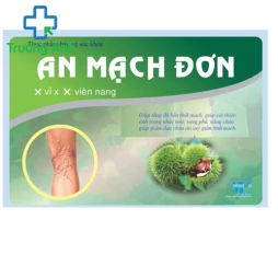 AN MẠCH ĐƠN - Giúp tăng độ bền tĩnh mạch hiệu quả