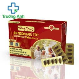 Ăn ngon ngủ tốt - Giúp an thần, trấn tĩnh, giảm hồi hộp khó ngủ
