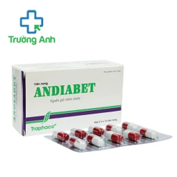 Andiabet Viên nang Traphaco - Hỗ trợ ổn định và điều hòa đường huyết