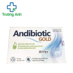 Andibiotic Gold - Hỗ trợ giảm nguy cơ rối loạn tiêu hóa