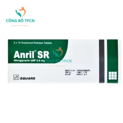 Anril SR - Thuốc điều trị và dự phòng các cơn đau thắt ngực hiệu quả