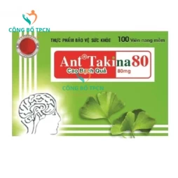 Ant Takina 80 - Hỗ trợ cải thiện sau tai biến mạch máu não