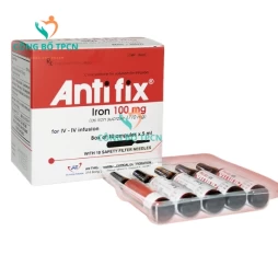 Antifix 100mg An Thiên - Thuốc điều trị thiếu sắt hiệu quả