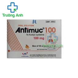 Antimuc 100mg/5ml An Thiên (ống) - Thuốc giải độc paracetamol khi quá liều