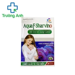 Aqua F Sharvino - Bổ sung calci, vitamin D3 giúp xương, răng chắc khỏe