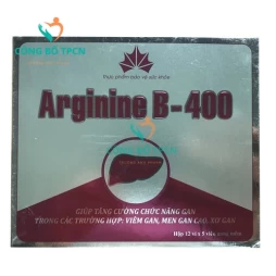 Arginine B-400 - Giúp cải thiện chức năng gan và giảm men gan