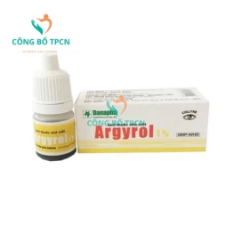 Argyrol - Thuốc nhỏ mắt dành cho trẻ sơ sinh của Danapha