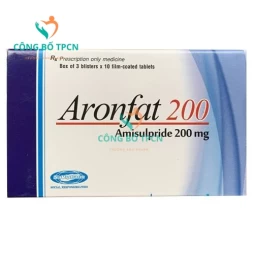 Aronfat 200 Savipharm - Thuốc điều trị tâm thần phân liệt cấp và mãn tính