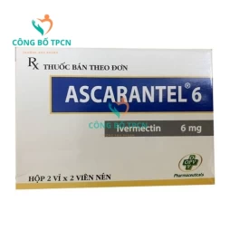 Ascarantel 6 OPV - Thuốc điều trị giun chỉ Onchocerca