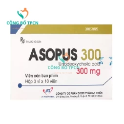 Asopus 300 - Thuốc chỉ định điều trị bệnh sỏi mật hiệu quả