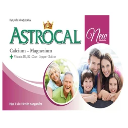 Astrocal New - Bổ sung Calci, Vitamin, khoáng chất cho cơ thể