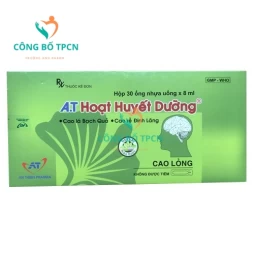 A.T Hoạt huyết dưỡng - Thuốc điều trị suy giảm trí nhớ hiệu quả