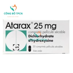 Atarax - Thuốc giúp ổn định thần kinh hiệu quả của Belgium