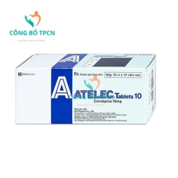 Atelec Tablets 10 - Thuốc điều trị tăng huyết áp của Nhật Bản