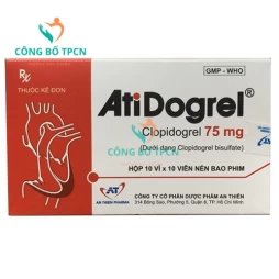 AtiDogrel An Thien Pharma - Thuốc phòng xơ vữa khối huyết