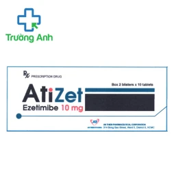 Atizet 10mg - Thuốc điều trị tăng cholesterol máu hiệu quả của An Thiên