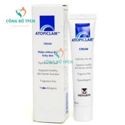 Atopiclair cream - Kem đặc trị viêm da của Menarini