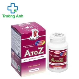 Atoz UBB - Hỗ trợ bổ sung vitamin và khoáng chất cho cơ thể