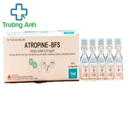 Atropine-BFS 0,25mg/ml CPC1HN - Thuốc điều trị co thắt cơ trơn hiệu quả
