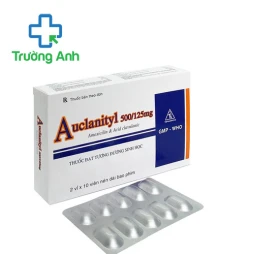 Auclanityl 500/125mg Tipharco - Thuốc điều trị nhiễm khuẩn hiệu quả