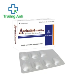 Auclanityl 875/125mg Tipharco - Thuốc điều trị nhiễm khuẩn hiệu quả