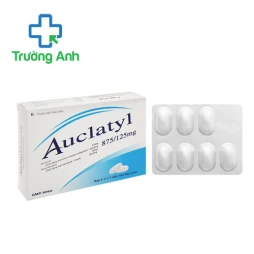 Auclatyl 875/125mg Tipharco - Thuốc điều trị nhiễm khuẩn hiệu quả