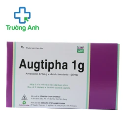 Augtipha 1g Tipharco - Thuốc điều trị nhiễm khuẩn hiệu quả