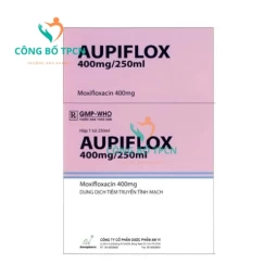 Aupiflox 400mg Amvipharm - Thuốc điều trị nhiễm khuẩn hiệu quả