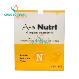 Ava Nutri - Giúp cải thiện tình trạng mệt mỏi sau quá trình vận động