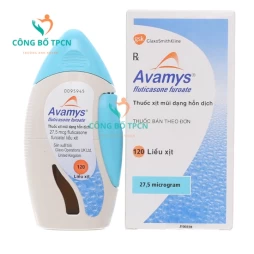 Avamys 120 liều - Thuốc xịt mũi điều trị viêm mũi dị ứng hiệu quả