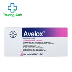 Avelox 400mg Bayer - Thuốc điều trị nhiễm khuẩn hiệu quả