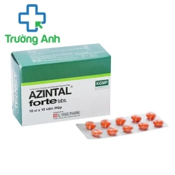 Azintal Forte -  Thuốc điều trị hiếu hụt tiết dịch mật, tiết men tiêu hóa hiệu quả