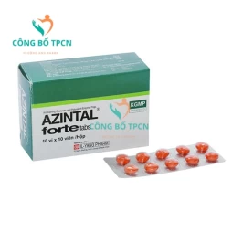 Azintal Forte -  Thuốc điều trị hiếu hụt tiết dịch mật, tiết men tiêu hóa hiệu quả
