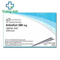 AzitroFort 500 mg Balkanpharma - Thuốc điều trị nhiễm khuẩn hiệu quả