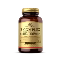 B-Complex with Vitamin C Stress Formula -  Tăng chuyển hóa năng lượng cơ thể và hoạt động của não.