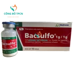 Bacsulfo 1g/1g Imexpharm - Thuốc điều trị viêm nội mạc tử cung