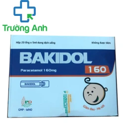Bakidol 160 Phuong Dong Pharma - Thuốc giảm đau hạ sốt hiệu quả