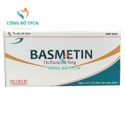 Basmetin 6mg - Thuốc điều trị các bệnh viêm nhiễm hiệu quả