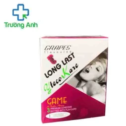 Bao cao su LongLast (Hương nho) - Tránh thai và bệnh lây nhiễm