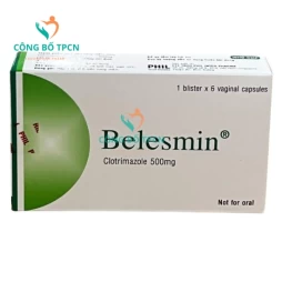 Belesmin Phil Inter - Viên đặt âm đạo điều trị nhiễm khuẩn âm đạo