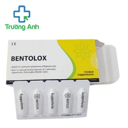 Bentolox Benostan (viên đặt) - Hỗ trợ điều trị bệnh trĩ hiệu quả