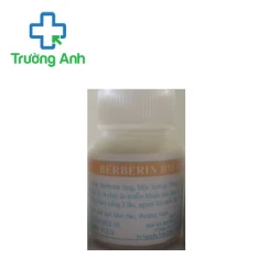 Berberin BM 5mg Hà Nam - Trị tiêu chảy hiệu quả (10 lọ)