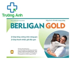 Berligan Gold - Giúp tăng cường chức năng gan, giải độc gan hiệu quả