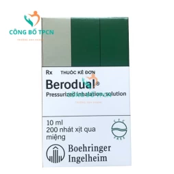 Berodual (thuốc phun sương, hộp 1 lọ 10ml)