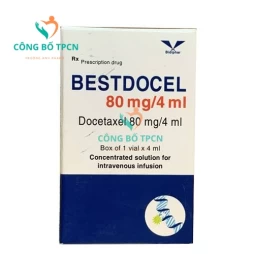 Bestdocel 80mg/4ml Bidiphar - Thuốc điều trị ung thư hiệu quả