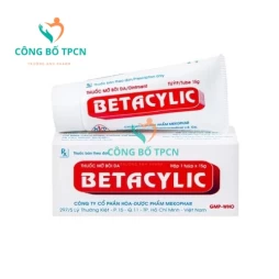 Betacylic Mekophar - Thuốc điều trị các bệnh viêm nhiễm ngoài da hiệu quả