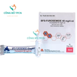 BFS-Furosemide 40mg/4ml CPC1HN - Thuốc điều trị phù hiệu quả