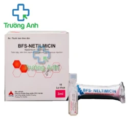 BFS-Netilmicin 300mg/3ml CPC1HN - Điều trị một số bệnh nhiễm khuẩn